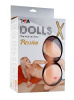 117012 - Кукла надувная Dolls-X Passion, Блондинка. Кибер вставка: вагина-анус.