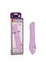 Вибромассажер Stella 5-Function Silicone Rotating & Vibrating Massager с ротацией  из силикона фиоле
