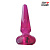 Стимулятор анальный (втулка) ANAL STIMULATOR цвет фиолетовый L 77 мм D 30 мм арт. SF-70133-5